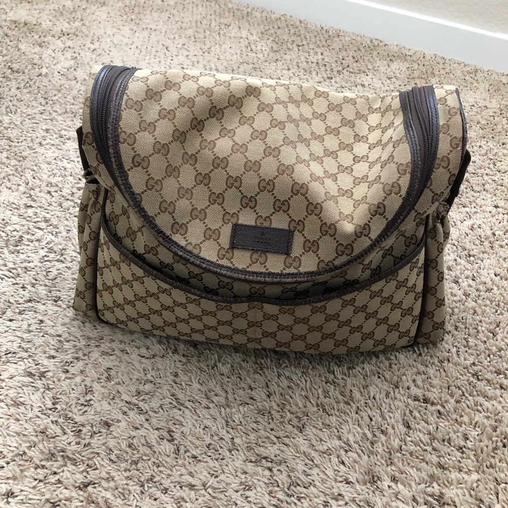 Gucci diaper bag